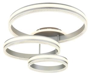 Globo 67377-72 - Plafoniera LED dimmerabile FRANCINE LED/72W/230V argento+telecomando