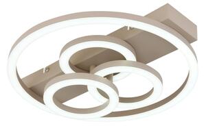 Globo 48040-40SA-LED Plafoniera da soffitto dimmerabile DARRYL I LED/40W/230V dimensioni 35 x 33 cm ottone + telecomando
