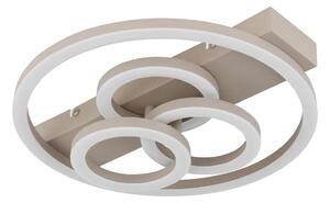 Globo 48040-40SA-LED Plafoniera da soffitto dimmerabile DARRYL I LED/40W/230V dimensioni 35 x 33 cm ottone + telecomando