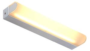 Arcchio Mourice applique LED, IP44, cromo, 35 cm