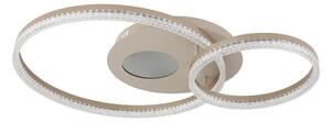 Globo 48480-30 - Plafoniera LED SANFORD LED/30W/230V 3000K 70x50 cm beige