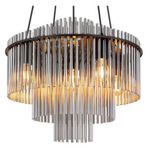 Globo 15698H1 - Lampadario a cavo GORLEY 5xE27/60W/230V nero