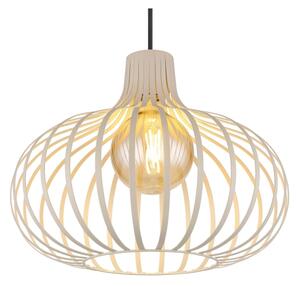 Globo 33370119 - Lampada a sospensione con cavo MATEO 1x E27/40W/230V beige