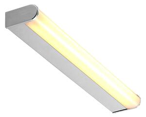 Arcchio Ecaterina applique LED bagno, cromo, 53 cm