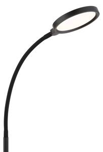 Globo 58503S - Lampada da terra dimmerabile a LED con controllo touch KALDERON LED/8W/230V nera