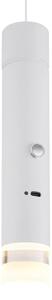 Globo 16060W - Lampada LED ricaricabile 2 in 1 con dimmer a sfioramento PELO LED/2W/230/5V bianco