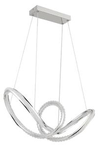 Globo 67440H - Lampada a sospensione dimmerabile su cavo EVANGELINE LED/45W/230V cromo lucido + telecomando