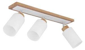 Globo 15977-3 - Faretto ROWENA 3xE27/60W/230V beige/bianco