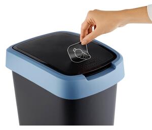 Bidone per rifiuti in plastica riciclata da 25 L Twist - Rotho
