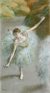 Riproduzione pittorica 30x55 cm Edgar Degas - Dancer in Green - Fedkolor