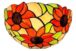 Brilagi - Applique Tiffany in vetro colorato SUNFLOWER 1xE14/40W/230V