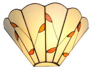 Brilagi - Applique da parete in vetro stile Tiffany FOLIA 1xE14/40W/230V