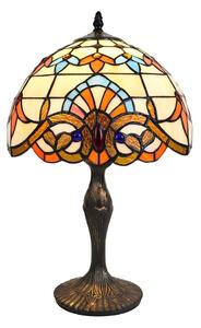 Brilagi - Lampada da tavolo Tiffany in vetro colorato MIRABELLA 1xE27/60W/230V