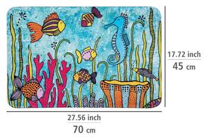 Tappetino da bagno in tessuto 45x70 cm Rollin'Art Ocean Life - Wenko
