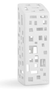 Portacandele in ceramica per tea light Urbania Lighthouse High Building - Kähler Design