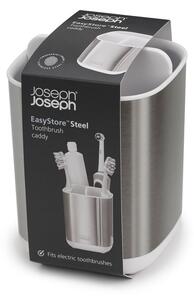 Porta spazzolino in acciaio inox EasyStore - Joseph Joseph
