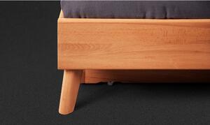 Letto matrimoniale in legno di faggio 160x200 cm Greg - The Beds