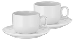 Tazze in porcellana bianca in set da 2 per cappuccino 160 ml Barista - WMF