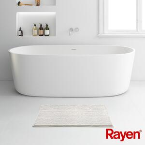 Tappetino da bagno bianco 50x80 cm - Rayen