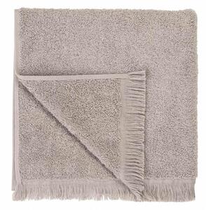 Asciugamano in cotone grigio-marrone 50x100 cm Frino - Blomus