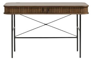 Tavolo da lavoro in rovere 60x120 cm Nola - Unique Furniture