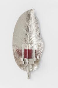 Applique in metallo in argento Leaf - Kare Design
