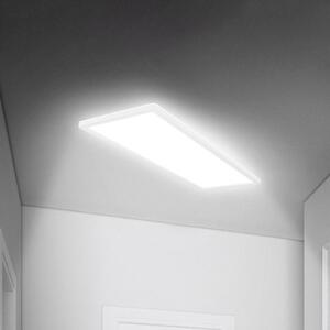 Briloner Plafoniera a LED Move, Bianco / Opale, Corridoio, Plastica, Plafoniera LED