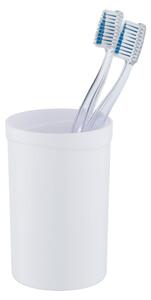 Bicchiere di plastica bianco per spazzolini da denti Vigo - Allstar