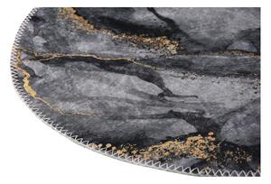 Tappeto lavabile grigio scuro 80x120 cm - Vitaus
