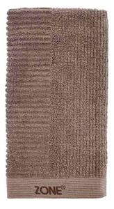 Asciugamano in cotone marrone 50x100 cm - Zone