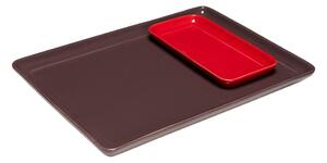 Vassoi decorativi in ceramica in set di 2 35x26 cm Amare - Hübsch