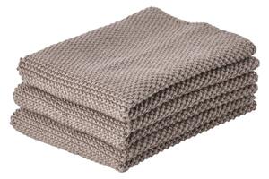 Set di 3 asciugamani in cotone 27x27 cm - Zone