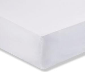 Lenzuolo bianco di cotone egiziano, 135 x 190 cm - Bianca