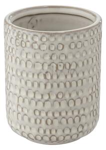 Tazza in ceramica color crema per spazzolini da denti Pergole - Wenko