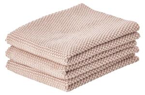 Set di 3 asciugamani in cotone 27x27 cm - Zone