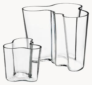 Set di 2 vasi in vetro soffiato Aalto