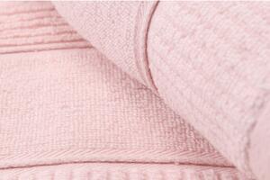 Set di 2 asciugamani in cotone rosa , 50 x 90 cm Daniela - Foutastic
