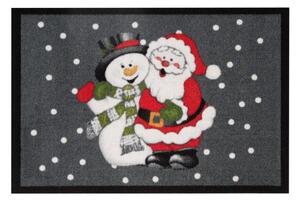 Zerbino , 40 x 60 cm Santa and Snowman - Hanse Home