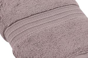 Asciugamano in cotone viola 50x30 cm Chicago - Foutastic