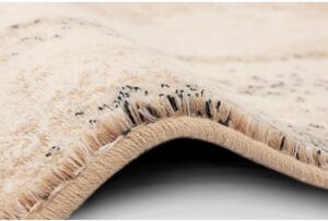 Tappeto in lana beige 133x180 cm Eddy - Agnella