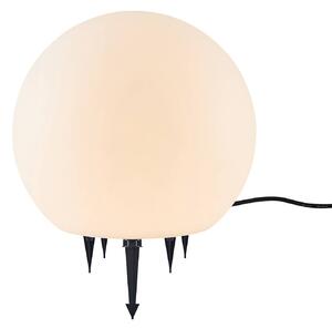 Arcchio Orlana sfera luminosa, IP65, bianco, 35 cm