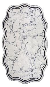 Tappeto bianco/grigio 100x60 cm - Vitaus