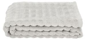 Asciugamano in cotone grigio chiaro 70x140 cm Inu - Zone