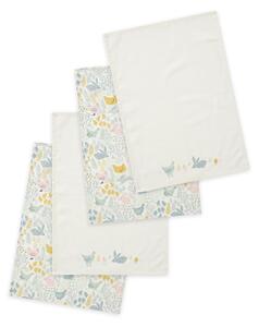 Asciugamani in cotone in set da 4 50x70 cm Cottage Friends - Catherine Lansfield