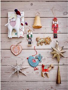 Ornamenti natalizi in legno in set da 6 Nikita - Bloomingville