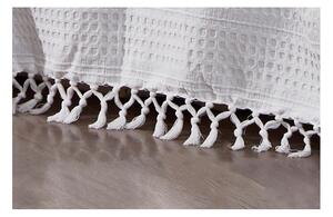Copriletto in cotone bianco per letto matrimoniale 220x240 cm Lotus - Mijolnir