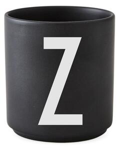 Tazza in porcellana nera Alphabet Z, 250 ml A-Z - Design Letters