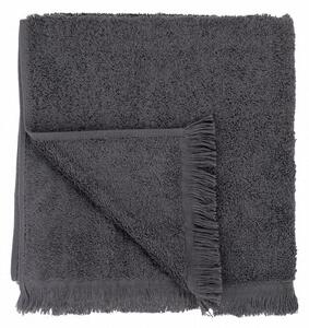 Asciugamano in cotone grigio scuro 50x100 cm Frino - Blomus