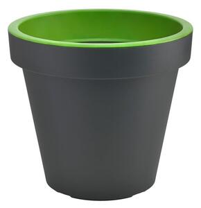 Vaso in plastica ø 29,5 cm Metro Twist - Gardenico
