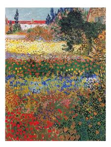 Riproduzione pittorica 45x60 cm Vincent van Gogh - Flower garden - Fedkolor